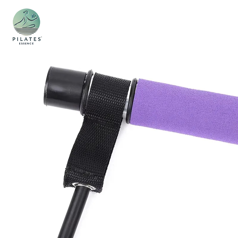 Tragbare Pilatesstange mit Widerstandsbändern – Muskelstärkung und Flexibilität